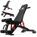BLACKPEAR ADJUSTABLE WEIGHT BENCH PRO HEAVY DUTY TC-019F - BLACK - Like New