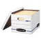 BANKERS BOX 703 Letter / Legal 10x12x15 Basic-Duty Boxes w/ Lift-Off Lids (10PC) - Like New