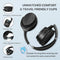 HROEENOI Active Noise Cancelling Headphones JZ02 Bluetooth Headphones - Black Like New