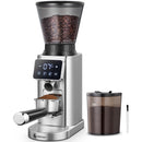AMZCHEF Coffee Grinder, Burr Coffee Bean Grinder for Home Use with 48 Precise - Like New