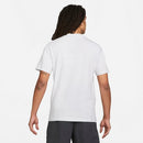 NIKE SPORTSWEAR MEN'S T-SHIRT - SIZE: MEN M - BIRCH HEATHER/BLACK - Brand New
