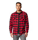 XN8978 COLUMBIA MEN'S BEARMOUTH SPRINGS SIZE M MOUNTAIN RED BUFFALO CHECK - Brand New