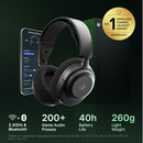 STEELSERIES ARCTIS NOVA 3X WIRELESS MULTI-PLATFORM GAMING HEADSET - BLACK - Like New