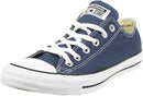 CONVERSE LOW-TOP SNEAKERS UNISEX - SIZE: MEN 8.5 WOMEN 10.5 - NAVY - Like New