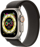 Apple Watch Band - Trail Loop (49mm) MQEQ2AM/A M/L - Black/Gray - Like New