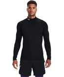 1366066 Under Armour Men's ColdGear Fitted Mock Black M - Brand New