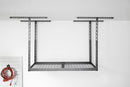 GLADIATOR OVERHEAD GEARLOFT STORAGE RACK 2 X 4 GALS24M1KG HAMMERED GRANITE - Like New