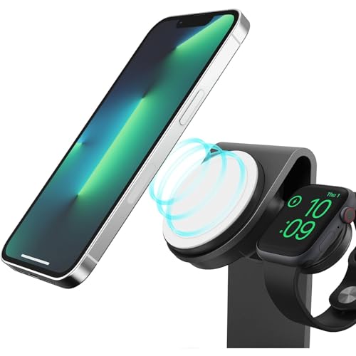 OTTERBOX 3-IN-1 WIRELESS CHARGING STATION FOR MAGSAFE - BLACK - Scratch & Dent