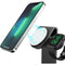 OTTERBOX 3-IN-1 WIRELESS CHARGING STATION FOR MAGSAFE - BLACK - Brand New
