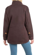 6945 LEGENDARY WHITETAILS WOMEN'S SADDLE COUNTRY SHIRT JACKET RUSTY MAROON L - Brand New