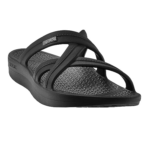 Telic Mallory Women's Sandals, Size Small - Size: Women 8 - Midnight Black - Like New