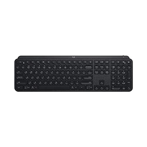 Logitech MX Keys Advanced Wireless Illuminated Keyboard Responsive Typing Like New