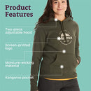 MARMOT WOMEN'S CULEBRA PEAK HOODY - SIZE: WOMEN XL - NORI - Brand New