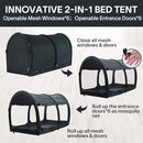 Alvantor Canopy Bed 2-in-1 Dream Privacy Space Full Size Sleeping Tents - Brand New