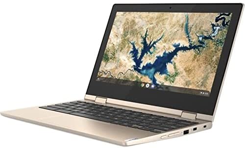 LENOVO CHROMEBOOK 11.6" HD TOUCH INTEL N4020 4GB 64GB SSD ALMOND 82BB0008US - Like New