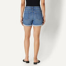Amazon Essentials Women's Medium Stretch Slim-Fit Mid-Rise Jean Short -Size 6 - Like New