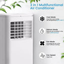 VITESSE PORTABLE AIR CONDITIONERS REMOTE CONTROL 3 IN 1 COMPACT 350 SQ - WHITE - Brand New