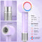 USKOWO HAIR DRYER, BLOW DRYER WITH DIFFUSER,1600W HIGH SPEED DRYING - PURPLE - Like New
