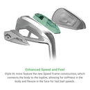 CALLAWAY GOLF ELYTE HIGH LAUNCH IRON SET GRAPHITE SHAFT LADIES - BLACK/CHROME - Like New