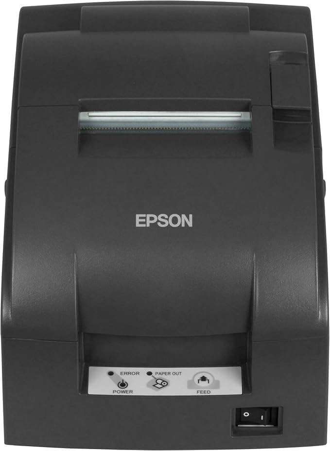 Epson TM-U220B Dot Matrix Compact POS Impact Label Printer DB-25 port - BLACK - Like New