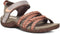 4266 Teva Women's Tirra Sandal Stacks Tan/Orange 9 Like New