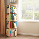 4 Tier 360° Rotating Stackable Shelves Bookshelf Organizer - Intexca - Like New