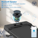 PACEROCKER WALKING PAD TREADMILL WITH 12% 9-LEVEL AUTO INCLINE 450 LBS - BLACK - Like New