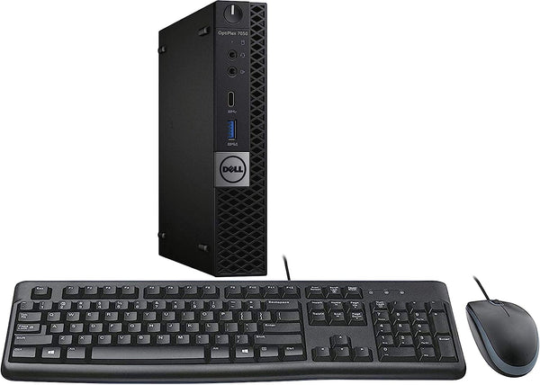 DELL OPTIPLEX 7050 Micro Form Factor i7-6700T 32GB 256GB SSD - Black Like New