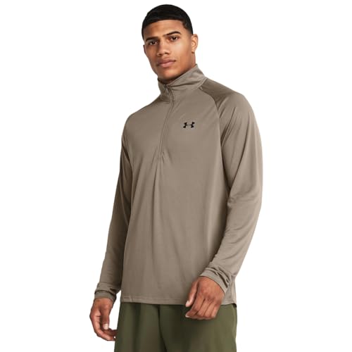Under Armour Men's Tech 2.0 ½ Zip Long Sleeve Dark Gray 2XL - Brand New