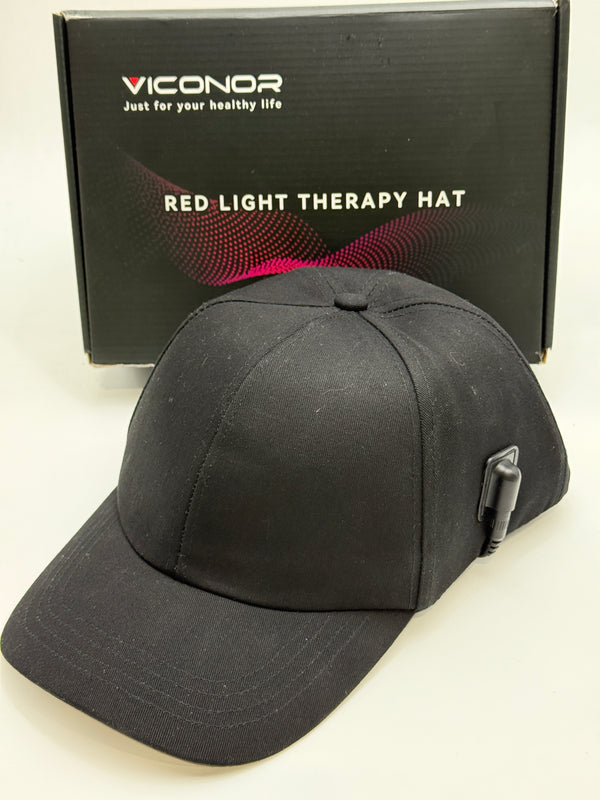 VICONOR INFRARED LIGHT THERAPY RED LIGHT THERAPY FOR HAIR LOSS - BLACK - Like New