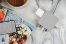 Limitless PowerPro 5-Device Charger, 2X USB Ports, 1x Type-C LIM-5PAC-009 - GRAY - Like New