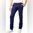 BASTION TRAIL MEN'S CHINO 4 WAY STRETCH PANTS SLIM FIT - SIZE: MEN 30X31 - NAVY - Brand New