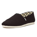 10017676 TOMS MEN'S ALPARGATA LOAFER FLAT M12 Black/White - Brand New