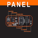 GENKINS 4500 WATT OPEN FRAME INVERTER GENERATOR 30 AMP NOISE REDUCED - ORANGE - Like New