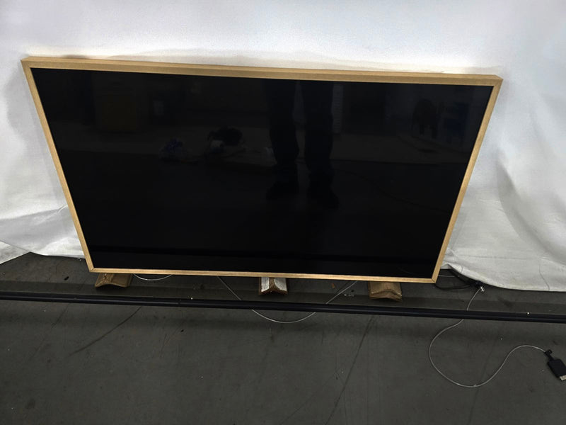 SAMSUNG 49" CLASS LED THE FRAME SERIES 2160P SMART 4K UHD TV WITH HDR. SAND GOLD - Like New