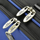 U.S. Traveler New Yorker Lightweight Expandable Rolling Luggage 3Pcs - BLUE - Brand New