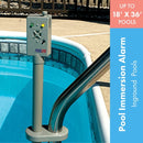 POOLEYE INGROUND SAFETY POOL ALARM BATTERY-POWERED WATER MOTION SENSOR - GRAY - Like New