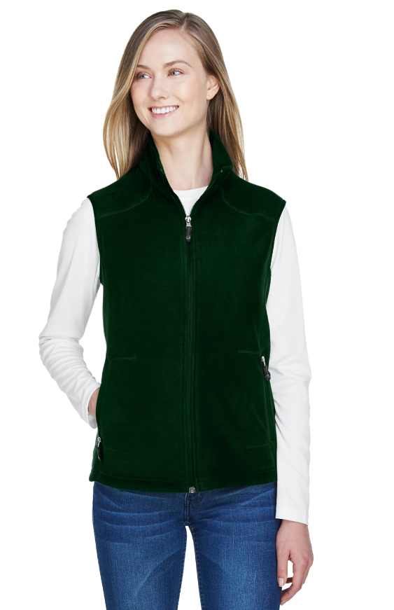 78173 North End Ladies Voyage Fleece Vest Brand New