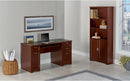 Realspace Magellan 59"W Manager's Desk 281901 Classic Cherry Like New