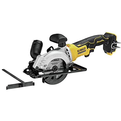 DEWALT ATOMIC 20V MAX CIRCULAR SAW 4-1/2" TOOL ONLY DCS571B - BLACK/YELLOW - Like New