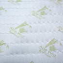 ALOE VERA RAYON FROM BAMBOO HYPOALLERGENIC MATTRESS PAD - KING - WHITE - Like New