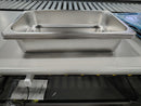4 PCS 4" DEEP FULL SIZE STEAM TABLE PANS HOTEL FOOD PREP PANS - STAINLESS STEEL - Like New