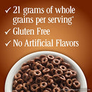 Chocolate Cheerios Breakfast Cereal with Oats Gluten Free 19.2 oz (Pack of 7) - Brand New