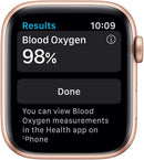 For Parts: Apple Watch 6 GPS 44mm - Gold with Pink Sport Band - CANNOT BE REPAIRED