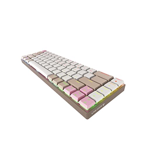 CHERRY MX-LP 2.1 SIZE RGB MX SILVER SPEED SWITCHES KHAKI PINK - KHAKI PINK - Like New