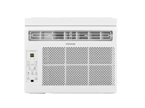 VISSANI 5000 BTU WINDOW AIR CONDITIONER 150 SQ. FT. ROOMS VAW05R1AWT - WHITE - Like New