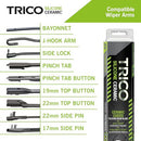 TRICO Silicone, Ceramic 90-220 22" Automotive Wiper Blades - Select Models - Brand New