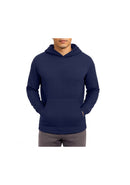 BLUE ICE MEN'S WAFFLE KNIT THERMAL PULLOVER HOODIE 3XL - NAVY - Brand New