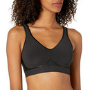 DF3484 BALI WOMEN COMFORT REVOLUTION WIRELESS BRA WOMEN 2XL BLACK - Brand New