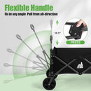 NBONEBS Folding Cart 300LBS Capacity, Load and 200L Capacity, TC158-1, BLACK - Like New